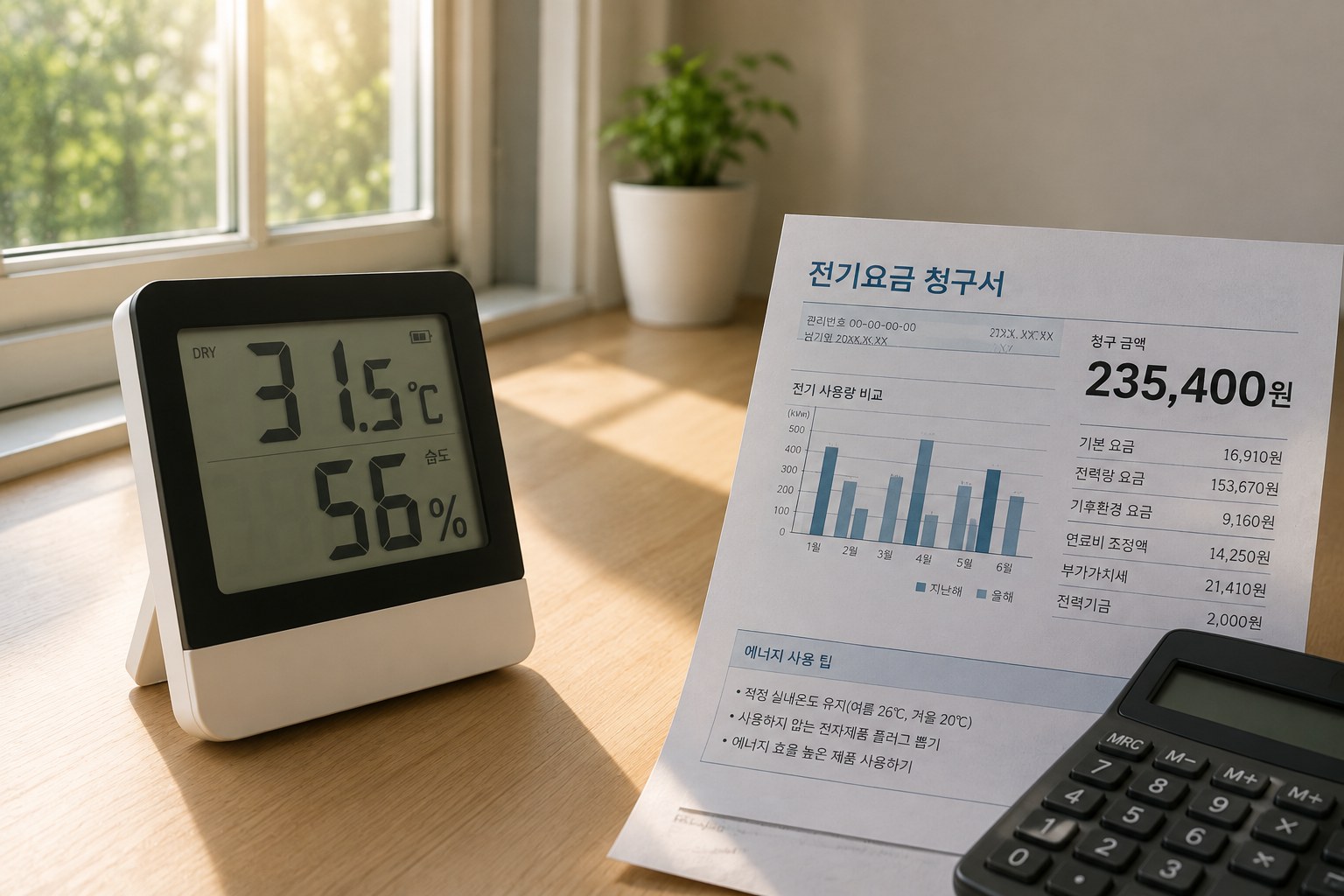 냉방비가 계속 오르는 것 같아요